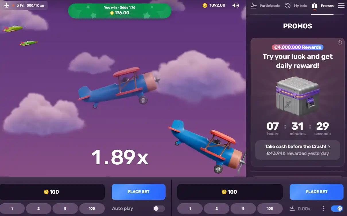 Aviatrix Free Play vs Real Money Play